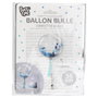 Party Time Ballon transparent avec confettis de 35 cm