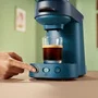 Philips Senseo Vibe CSA225/01 - Machine à café à dosettes - Bleu canard