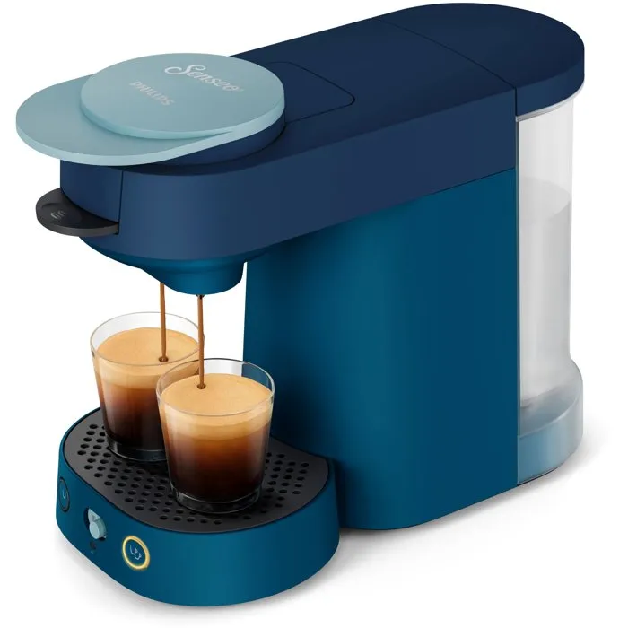 Philips Senseo Vibe CSA225/01 - Machine à café à dosettes - Bleu canard