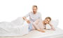 Beurer UB-53 Couverture chauffante électrique individuelle avec 4 niveaux de température, tissu respirant et surface en peluche