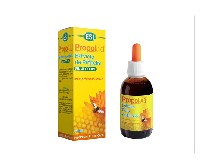 TREPATDIET-ESI Propolaid Extrait de Propolis sans échinacée 50ml TREPATDIET-ESI Propolaid Extrait de Propolis sans échinacée 50ml