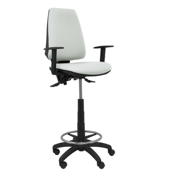 PIQUERAS Y CRESPO Tabouret Elche Asynchrone Tissu Gris clair PIQUERAS Y CRESPO Tabouret Elche Asynchrone Tissu Gris clair