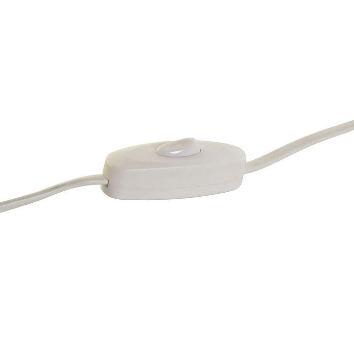 DKD Home Decor Lampe de bureau Blanc Métal Fer