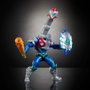 MATTEL - Figurine Articulée Mekaneck 14cm de la Collection Turtles of Grayskull Masters of the Universe avec Arme et Accessoires - 16 Points d'Articulation - Figurine Action