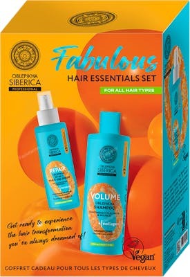 Natura Siberica Pack Cadeau Fabulous Hair Essentials : Shampoing Volumateur au Collagène 400 ml et Sérum Réparateur à la Kératine 200 ml Natura Siberica Pack Cadeau Fabulous Hair Essentials : Shampoing Volumateur au Collagène 400 ml et Sérum Réparateur à la Kératine 200 ml