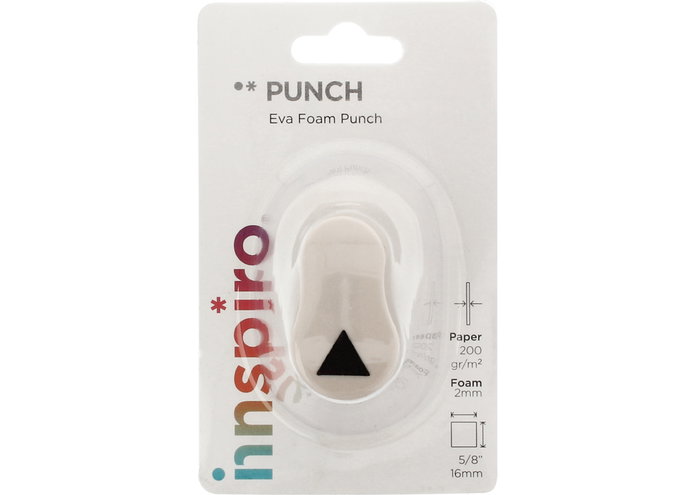 Innspiro Troqueladora de figures Eva Foam Punch triangle 16mm