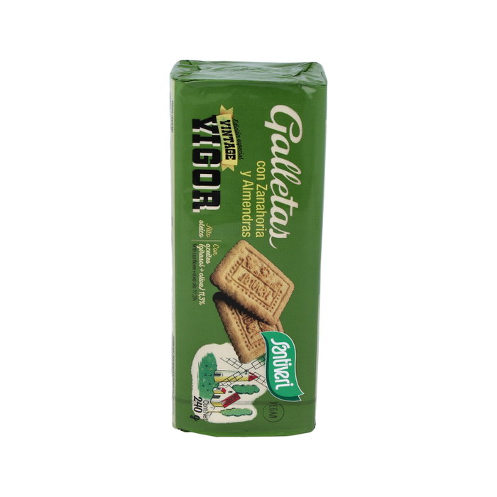 Santiveri Biscuits aux carottes et aux amandes 240 g Santiveri Biscuits aux carottes et aux amandes 240 g