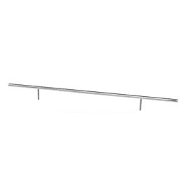 Q&Q Varilla Embellecedora Alise L520 D8 M5 Chromé Montée avec 2 Goujons 5x50mm