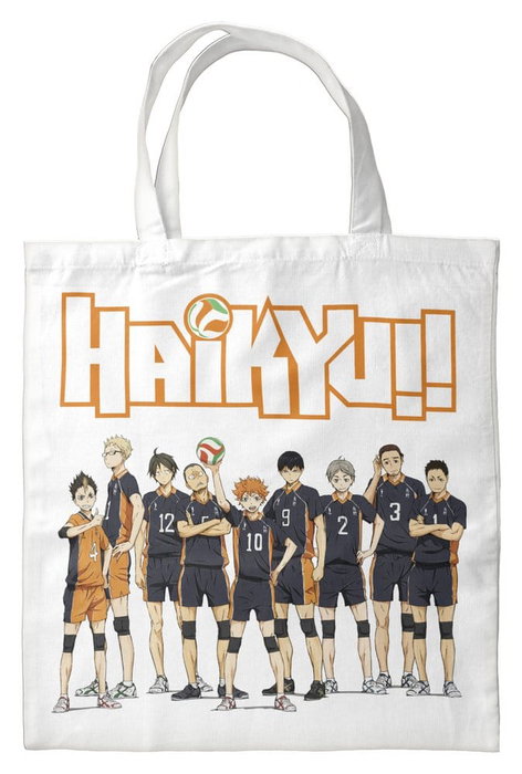 Halantex Sac fourre-tout Haikyu Blanc 40 x 35 cm Halantex Sac fourre-tout Haikyu Blanc 40 x 35 cm