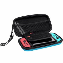Housse et Protecteur d'Ecran pour Nintendo Switch Trust GTX 1248S Bleu Rouge