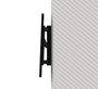 B-Tech BT7550 Support mural pivotant rotatif, orientation portrait/paysage, pour écran 37" à 65" (70 kg max), VESA 200x200-400x400, inclinaison -4.5°, rotation 90°, noir
