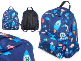 Pincello Mochila Infantile Spatiale 22 x 28 x 12 cm Tissu Imprimé Coloré (Set de 12)