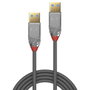 Lindy Câble USB 3.2 Type-A vers Type-A Cromo Line, 5 Gbit/s SuperSpeed, triple blindage, connecteurs dorés 24 carats, longueur 5 m