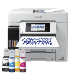Epson EcoTank Pro ET-5885 Imprimante Multifonction A4 Wi-Fi Ethernet Fax Réservoir Rechargeable 25ppm