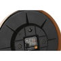 Horloge Murale Home ESPRIT Marron Naturel PVC Bois 30 x 4,7 x 30 cm (2 Unités)