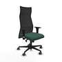 Piqueras y Crespo Chaise de Bureau Albacete Vert Bouteille et Noir