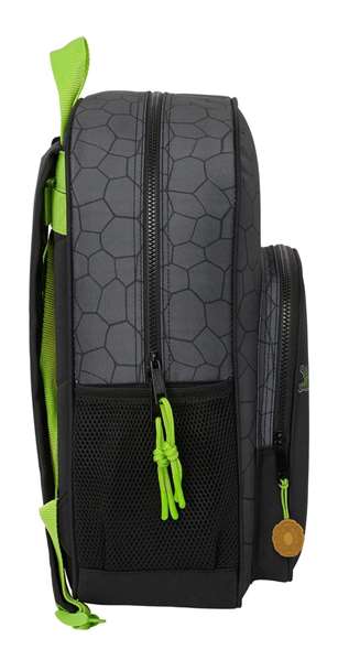 Safta Mochila adapt.carro Tortugas Ninja 33 x 42 x 14 cm, Sac à dos avec chariot, Âge minimum recommandé: 3 ans Safta Mochila adapt.carro Tortugas Ninja 33 x 42 x 14 cm, Sac à dos avec chariot, Âge minimum recommandé: 3 ans