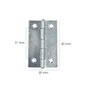 WOLFPACK LINEA PROFESIONAL Charnière 5005 zinguée 2 inch