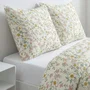Today Parure de lit imprimé floral type Liberty TODAY SUNSHINE, 260 x 240 cm