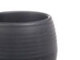 Ibergarden Set de 3 Pots avec Réservoir d'Eau 13 cm Anthracite Plastique (Set de 4)