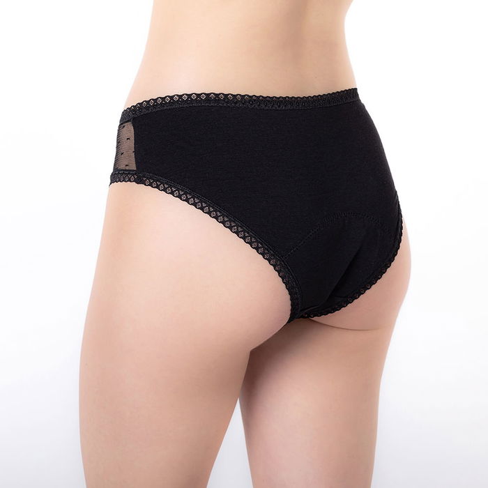 Inca Culotte Menstruelle Super Absorption Noir Taille L 1 pièce