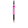 NYX Professional Makeup Stylo Poudre à Sourcils Fluff & Snatch - N° 01, 1 g, Finition Mate, Tenue 24h, Formule Végane et Sans Cruauté