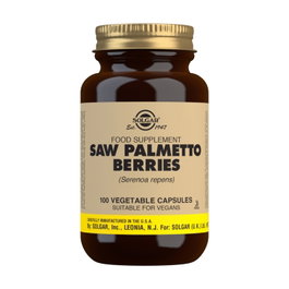 SOLGAR SABAL (Saw Palmetto) 100 capsules végétales