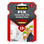 Ruban adhésif double face Scotch extreme 19 mm x 5 m Blanc