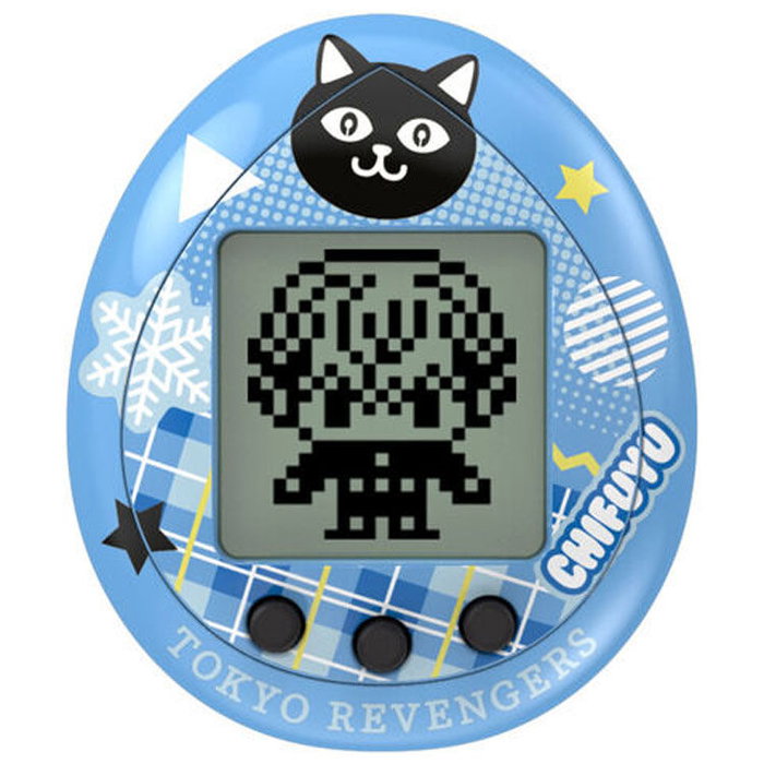 BANDAI Tamagotchi Hugmy Tokyo Revengers - Édition Chifuyu - Figurine support avec jeu électronique multi-langue et personnages à collectionner BANDAI Tamagotchi Hugmy Tokyo Revengers - Édition Chifuyu - Figurine support avec jeu électronique multi-langue et personnages à collectionner