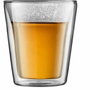 Bodum Set de 6 verres thermo Canteen 200 ml Transparent