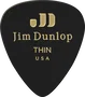 Dunlop Pack 12 Púas Genuine Celluloid Classic Noir - Fine