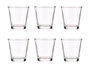 Vivalto Set de 6 Verres à Café 90 ml Transparent 24,5x7x13 cm (Set de 24)
