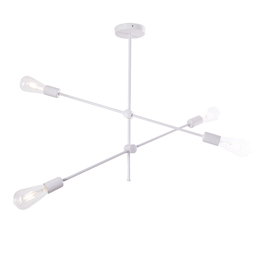Plafonnier « Alan » blanc SKD-P8003-WH