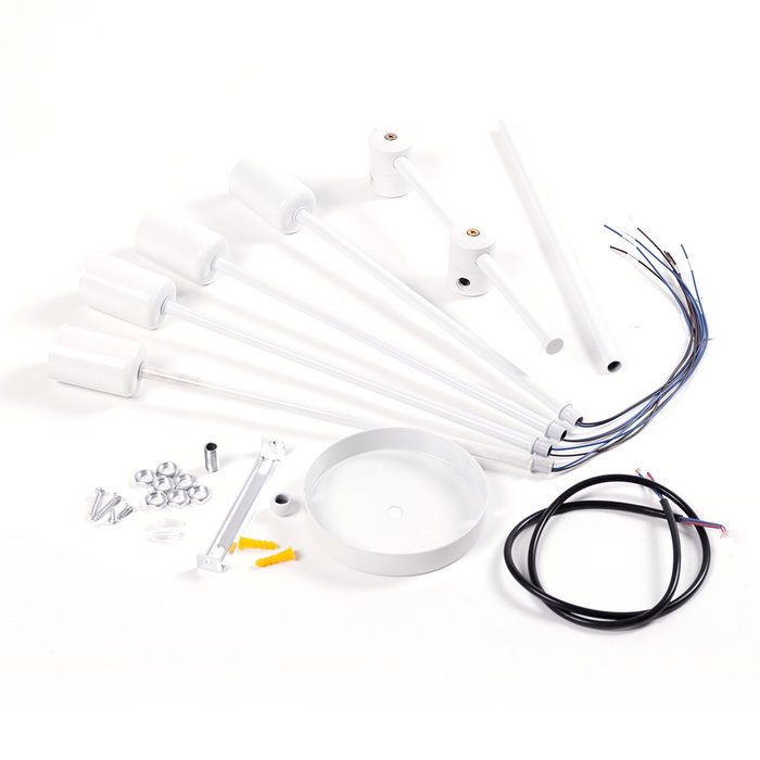 Plafonnier « Alan » blanc SKD-P8003-WH