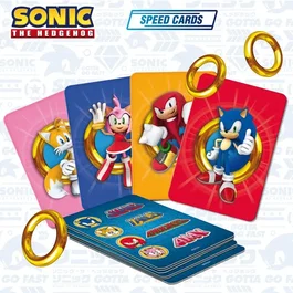 Lisciani Giochi Sonic Jeu de Cartes de Vitesse