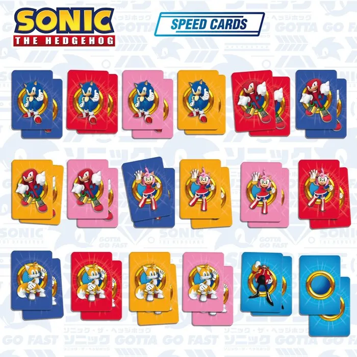 Lisciani Giochi Sonic Jeu de Cartes de Vitesse