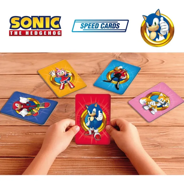 Lisciani Giochi Sonic Jeu de Cartes de Vitesse