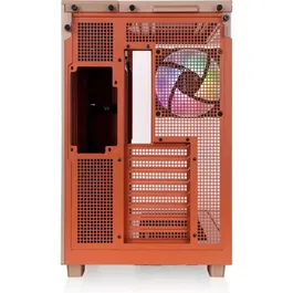 Thermaltake View 380 XL TG ARGB - Boîtier PC moyen tour ATX avec 4 ventilateurs 120mm A-RGB inclus, vitres trempées, ports USB Type-C/3.0 - Couleur Gravel Sand
