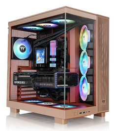 Thermaltake CA-11E-00MGWN-00 Boîtier PC View 380 XL TG ARGB Sable Gravier