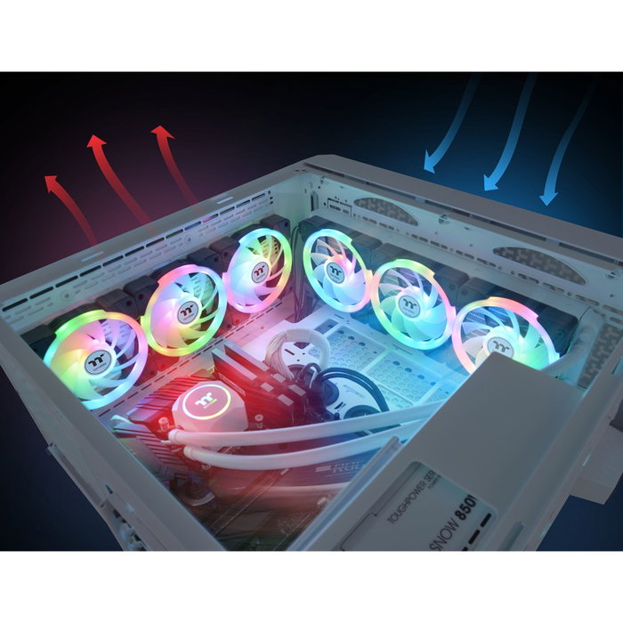 Thermaltake SWAFAN EX14 ARGB TT Premium Edition Pack de 3