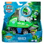 Spin Master Paw Patrol Véhicule Jungle Rocky 6067763 - Figurine articulée de tortue avec casque, jouet de mission de sauvetage pour enfants 3 ans et plus