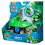Spin Master Paw Patrol Véhicule Jungle Rocky 6067763 - Figurine articulée de tortue avec casque, jouet de mission de sauvetage pour enfants 3 ans et plus