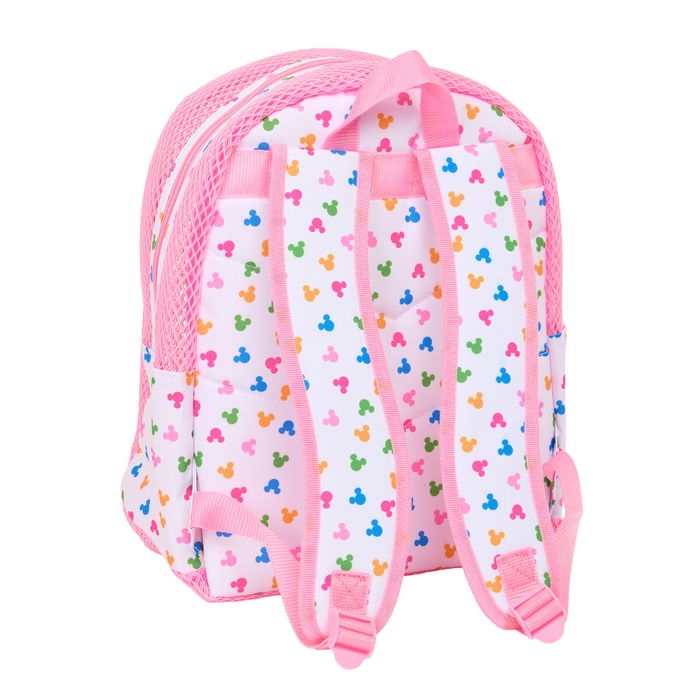 Sac à dos de plage Minnie Mouse Multicouleur Rose 30,5 x 24 x 18 cm Enfant