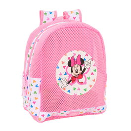 Sac à dos de plage Minnie Mouse Multicouleur Rose 30,5 x 24 x 18 cm Enfant