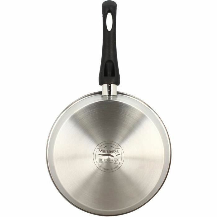Menastyl Poêle en Acier Inoxydable 20 cm