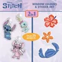 Lisciani Giochi Stitch & Angel Fenêtres à Décorer - Coffret créatif