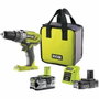 Ryobi ONE+ R18PD3-242S Perceuse-visseuse à percussion 18V