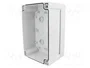 FIBOX TEMPO Boîtier universel ABS gris 122x187x90mm