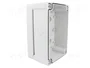 FIBOX TEMPO Boîtier universel ABS gris 122x187x90mm
