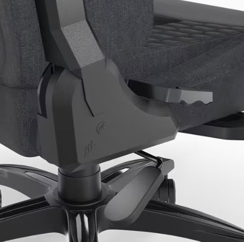 Corsair TC100 RELAXED Fabric Chaise Gaming Gris et Noir